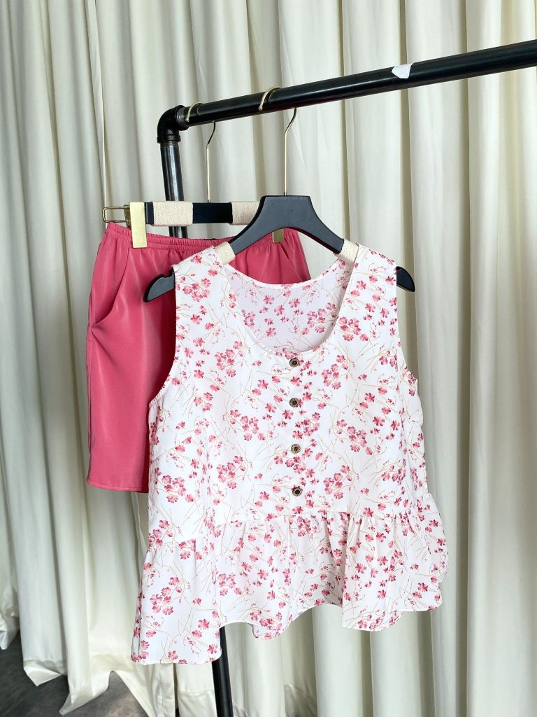 Đồ bộ sát nách Nanie Sleeveless Set