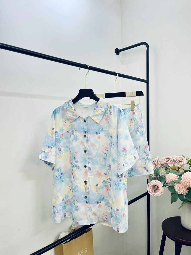 Pijama ngắn freesize FS Chloe Py Set