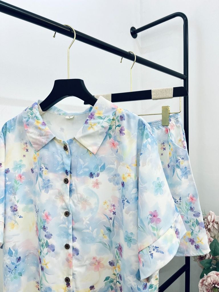 Pijama ngắn freesize FS Chloe Py Set