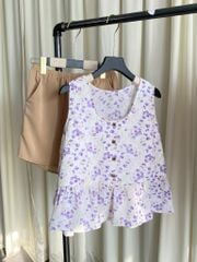 Đồ bộ sát nách Demy Sleeveless Set