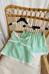 Bộ đồ 2 dây Liny Straps Set in Green