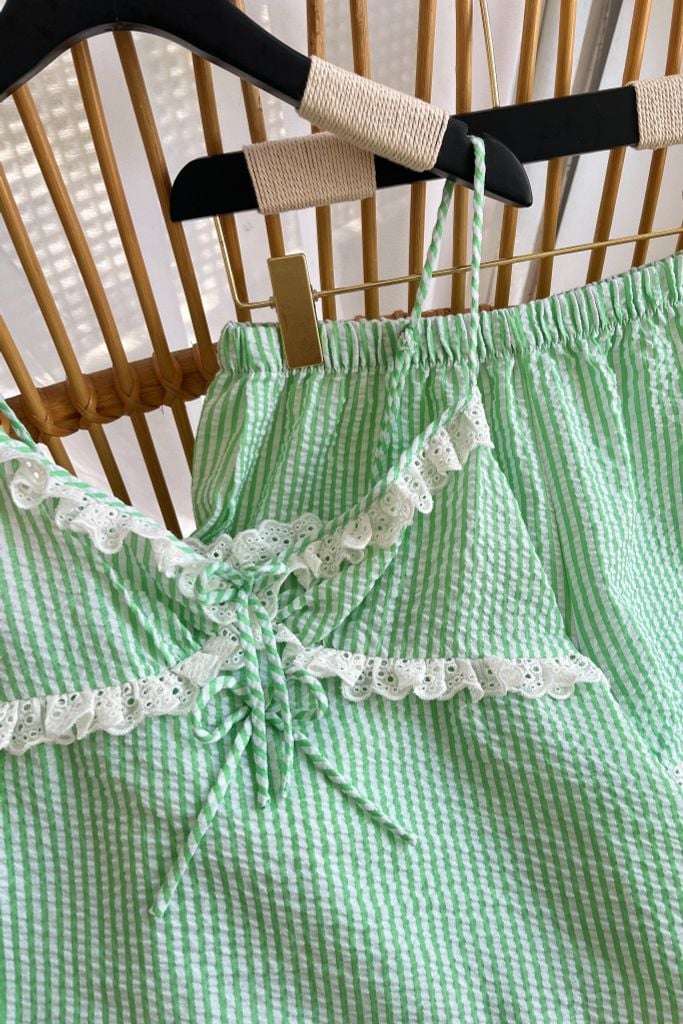 Bộ đồ 2 dây Liny Straps Set in Green