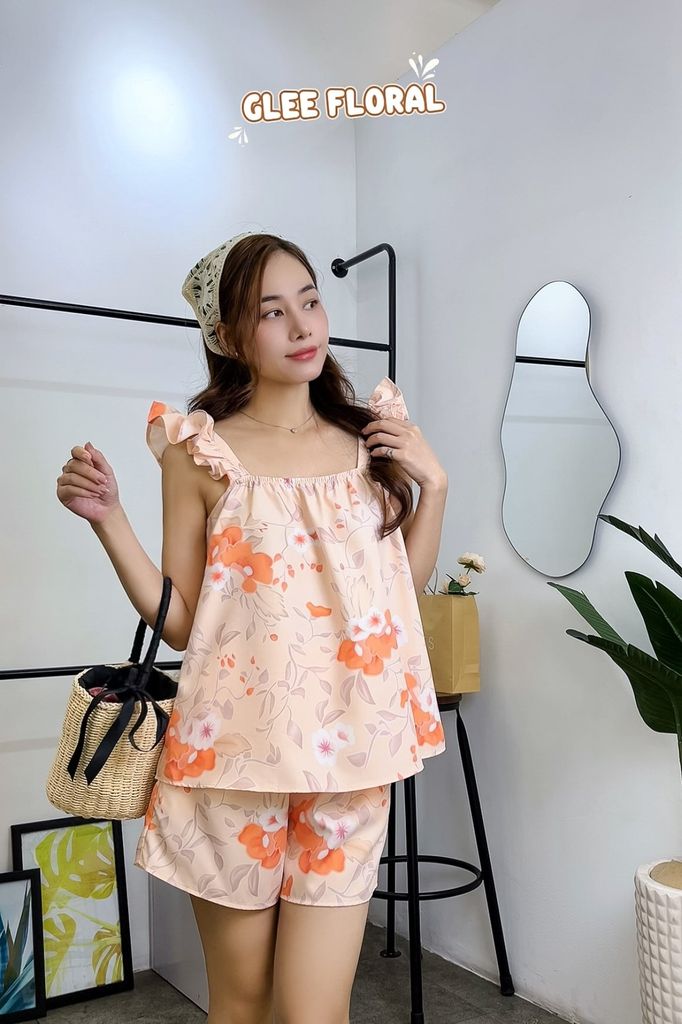 Bộ 2 dây cánh tiên Glee Floral Straps Set