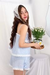Đồ bộ 2 dây Liny Straps Set in Blue