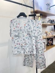 Pijama Dài Ashie Long Py Set