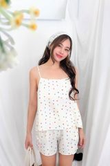 Bộ đồ 2 dây Cheris Straps Set in Dottie