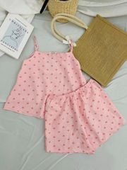Bộ đồ 2 dây Cheris Straps Set in Pink