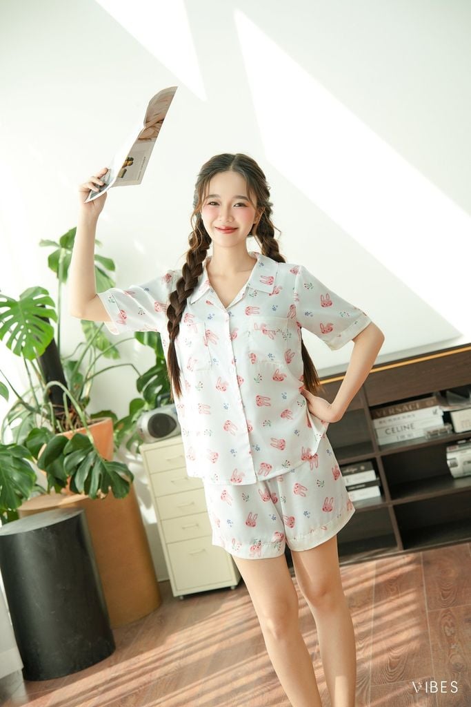 Pijama Ngắn Bunny Py Set