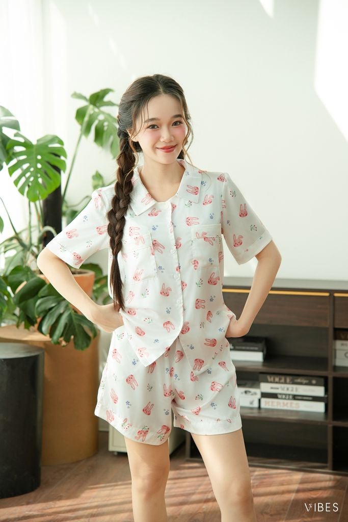 Pijama Ngắn Bunny Py Set