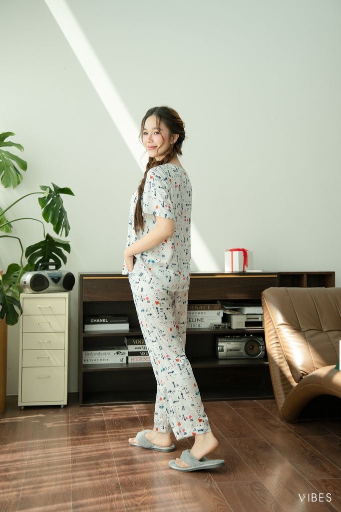 Pijama Dài Ashie Long Py Set