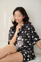 Pijama ngắn freesize FS Meow Py Set
