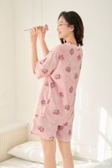 Pijama ngắn freesize FS Florence Py Set