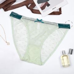 Quần lót nữ ren lưới phối dây P015