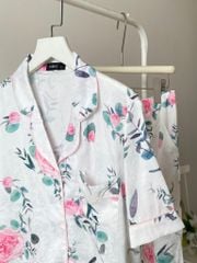 Pijama dài Lụa gấm Rosie Long Py Set