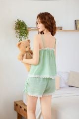 Bộ đồ 2 dây Liny Straps Set in Green