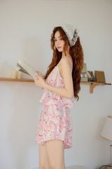 Đồ bộ 2 dây Glowie Straps Set in Blossie