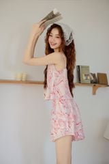 Đồ bộ 2 dây Glowie Straps Set in Blossie