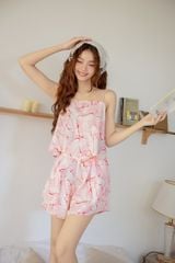 Đồ bộ 2 dây Glowie Straps Set in Blossie