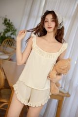 Bộ 2 dây lụa trơn Lunella Straps Set in Honey
