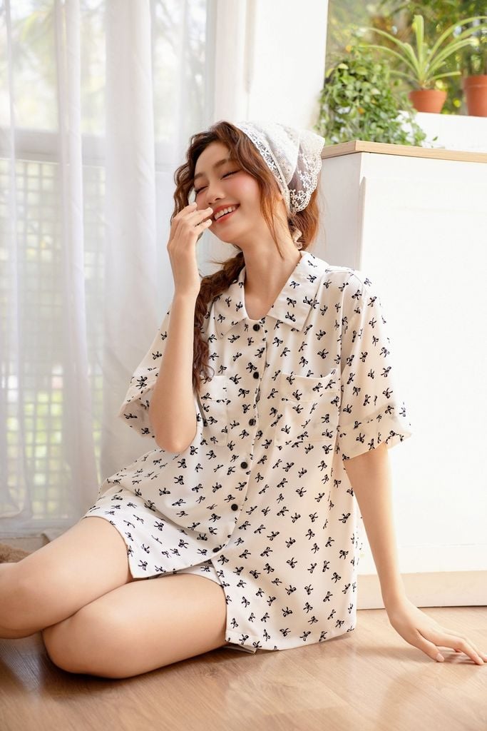 Pijama ngắn freesize FS Lulu Py Set