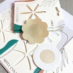 Miếng dán nhũ lụa (5 cặp)