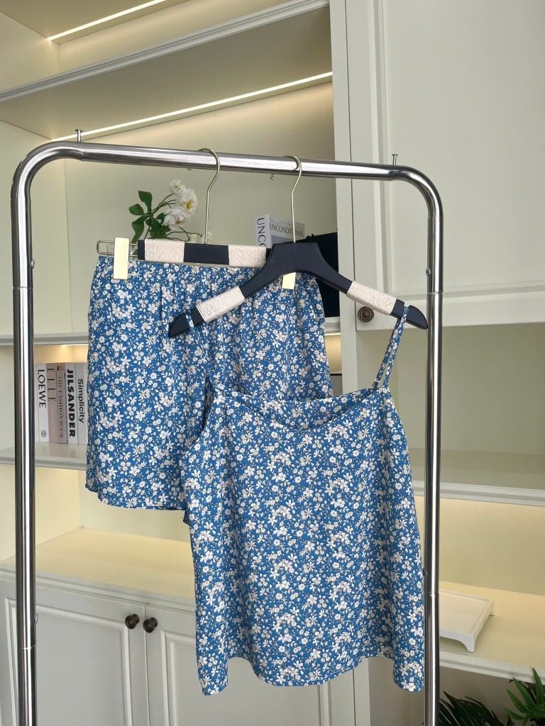 Đồ bộ 2 dây Annie Floral Straps Set