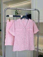 Pijama ngắn cổ V Vie Jane Py Set
