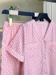 Pijama ngắn cổ V Vie Jane Py Set
