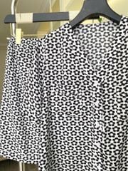 Pijama ngắn cổ V Vie Jet Py Set