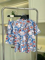 Pijama ngắn cổ V Vie Mon Py Set