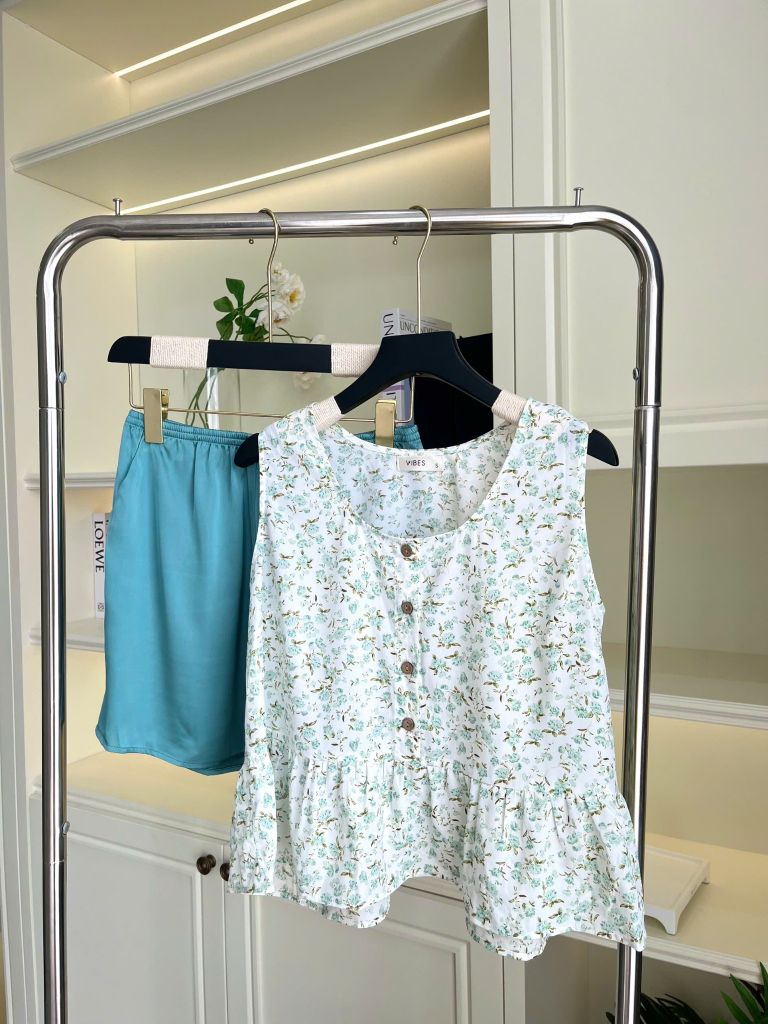 Đồ bộ sát nách Hani Sleeveless Set