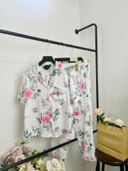 Pijama ngắn Lụa gấm Rosie Py Set