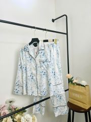 Pijama dài tay Lụa gấm Lucie Long Sleeve Py Set