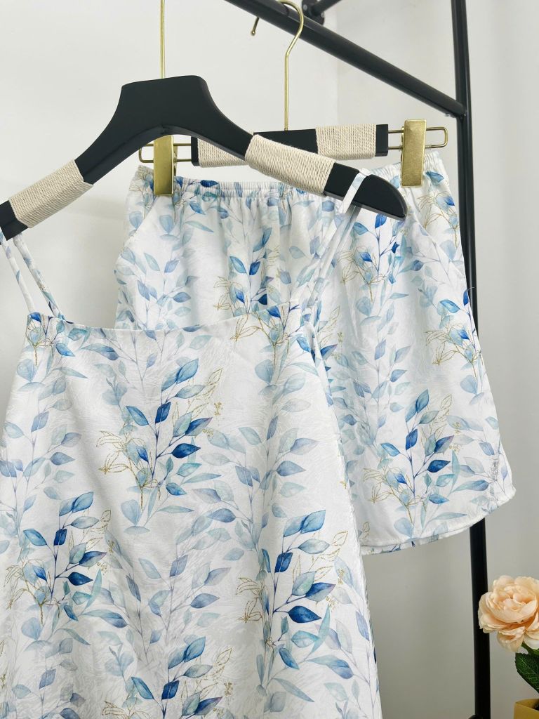 Đồ bộ 2 dây Lụa gấm Lucie Straps Set