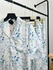 Pijama ngắn Lụa gấm Lucie Py Set