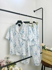 Pijama ngắn Lụa gấm Lucie Py Set