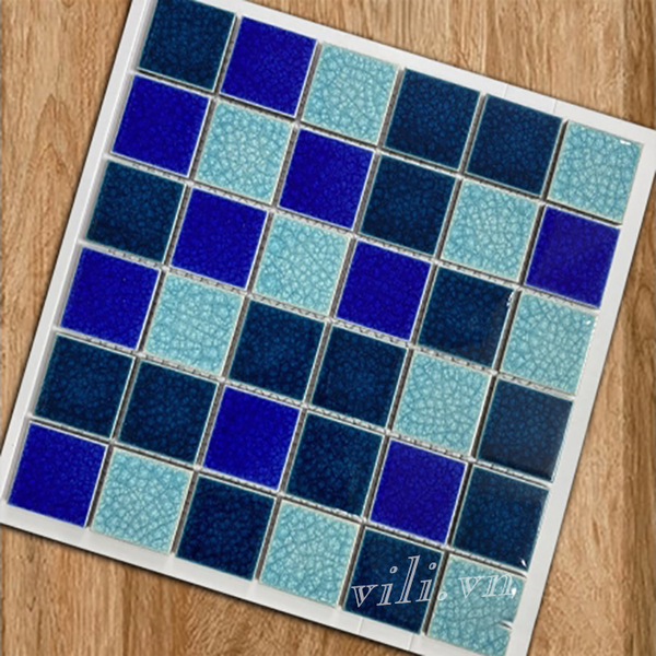 Gạch trang trí mosaic men rạn MHG 959