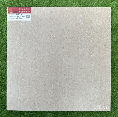 Gạch lát nền 40X40 PRIME 8002 đá mờ nhám