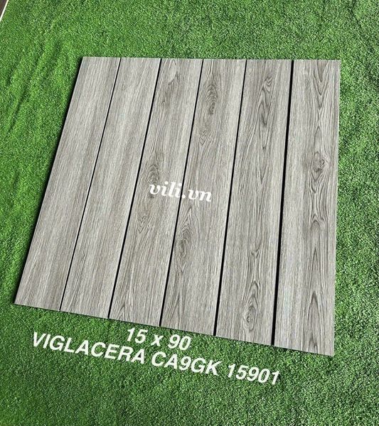Gạch lát nền 15X90 Viglacera CA9GK 15901 giả gỗ nhám