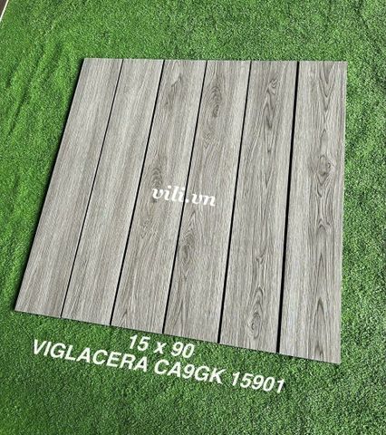 Gạch lát nền 15X90 Viglacera CA9GK 15901 giả gỗ nhám