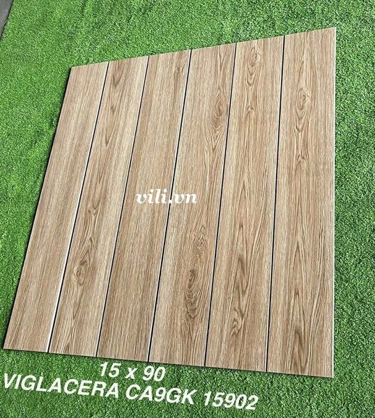 Gạch lát nền 15X90 Viglacera CA9GK 15902 giả gỗ nhám