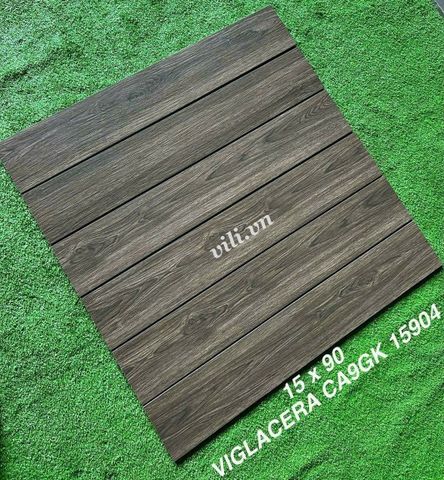 Gạch lát nền 15X90 Viglacera CA9GK 15904 giả gỗ nhám