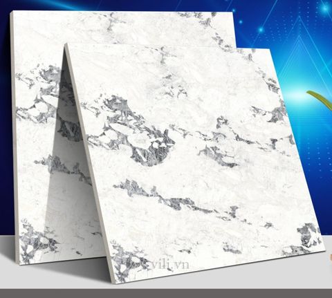 Gạch lát nền 80X80 TaKao 18120 đá bóng trắng vân