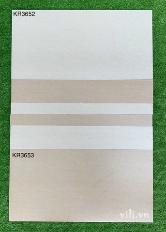 Gạch ốp tường 30X60 Viglacera KR3652 - KR3653 mờ nhám