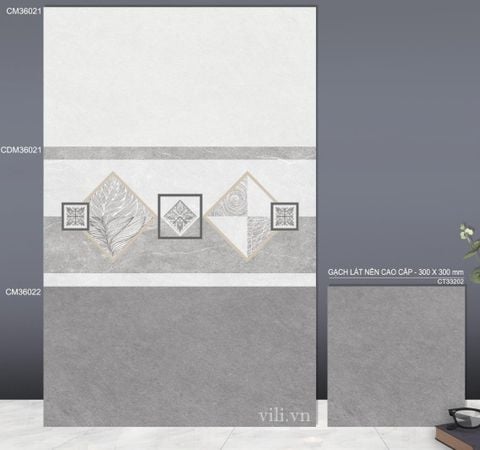 Gạch ốp tường 30X60 TTC CM36021 - CDM36021 - CM36022 men mờ