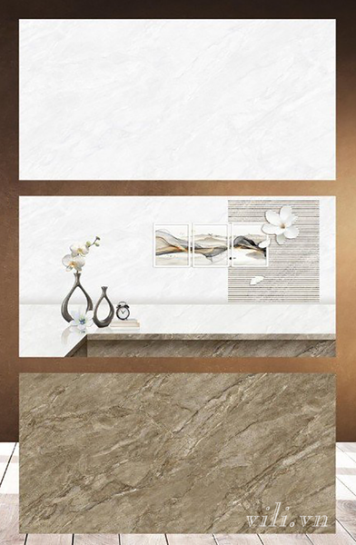 Gạch ốp tường 40x80 XSMART 40027 - 40028 - 40029 men bóng