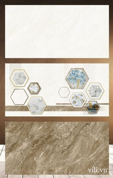 Gạch ốp tường 40X80 Catalan 48010 - 48012 - 48011 đá bóng