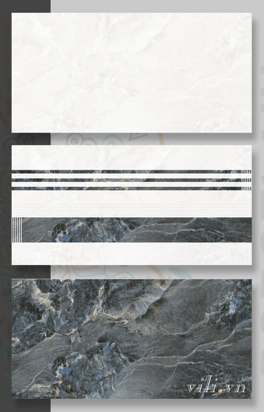 Gạch ốp tường 40X80 TASA 7713 - 7714 - 7715 đá bóng