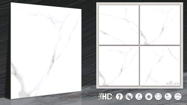 Gạch lát nền 80X80 TASA 8073 đá bóng