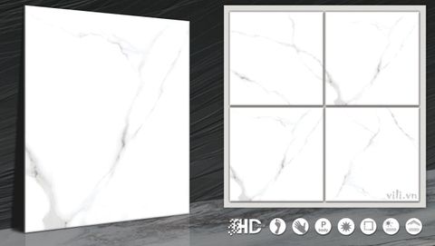 Gạch lát nền 80X80 TASA 8073 đá bóng